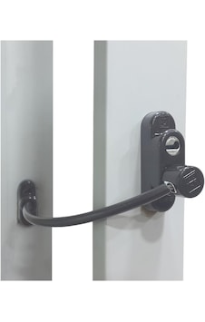 Penkid Pvc Kapı Pencere Emniyet Kilidi Antrasit Set 5'li