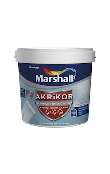 Marshall Akrikor Silikonlu Örtücü Astarı 10 Kg 10 KG Marshall Akrikor Silikonlu Örtücü Astarı 10 Kg 10 KG
