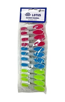 Silikon Mandal Generic Banyo & Ev Gereçleri Ev Gereçleri & Düzenleme Çamaşır Kurutma Askısı Ürün Çok Renkli