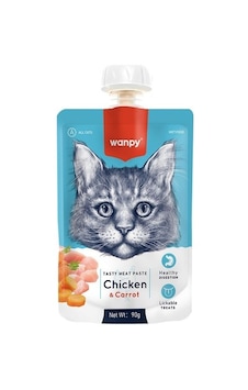 Wanpy Taze Tavuklu Havuçlu Kedi Et Ezmesi 90 Gr Wanpy Taze Tavuklu Havuçlu Kedi Et Ezmesi 90 Gr