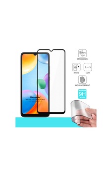 Microsonic Xiaomi Redmi 10c Seramik Matte Flexible Ekran Koruyucu Siyah