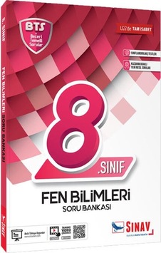8.Sınıf LGS Fen Bilimleri Soru Bankası- Sınav Dergisi Yayınları 8.Sınıf LGS Fen Bilimleri Soru Bankası- Sınav Dergisi Yayınları