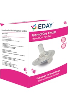 Eday Prematüre Emzik Açık Bej Eday Prematüre Emzik Açık Bej