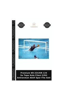 Premium Kr-224/kr-124 Su Topu Kale Filesi Çiftli Antrenman Aktif Spor File Seti Çok Renkli Premium Kr-224/kr-124 Su Topu Kale Filesi Çiftli Antrenman Aktif Spor File Seti Çok Renkli