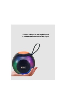 Rgb Işıklı Hoparlör 360 Stereo Ses Ve 8 Saat Çalma Süresi Rgb Işıklı Hoparlör 360 Stereo Ses Ve 8 Saat Çalma Süresi