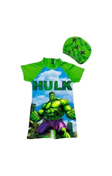 Lolliboomkids Erkek Çocuk Yeşil Dev Avengers Hulk Temalı Hassas Ten Kısa Kol Şort Hipster Mayo Takımı Yeşil Lolliboomkids Erkek Çocuk Yeşil Dev Avengers Hulk Temalı Hassas Ten Kısa Kol Şort Hipster Mayo Takımı Yeşil