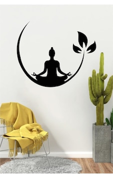 Yoga Ve Doğa Köşesi Duvar Sticker Yapıştırma Su Ve Nemden Etkilenmez Yoga Ve Doğa Köşesi Duvar Sticker Yapıştırma Su Ve Nemden Etkilenmez