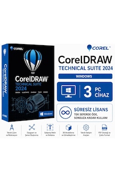 Corel Coreldraw Technical Suite 2024 Windows - 3 Pc Süresiz Dijital Kod Corel Coreldraw Technical Suite 2024 Windows - 3 Pc Süresiz Dijital Kod