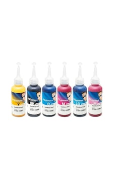 İnktec Sublinova Epson Uyumlu Süblimasyon Mürekkep 6X100 ML Set (D İnktec Sublinova Epson Uyumlu Süblimasyon Mürekkep 6X100 ML Set (D