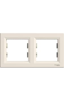 Schneider Asfora Krem İkili Çerçeve Eph5800223 Schneider Asfora Krem İkili Çerçeve Eph5800223