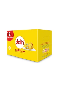 Dalin Klasik Islak Havlu 12'Li Fırsat Paketi 672 Yaprak Dalin Klasik Islak Havlu 12'Li Fırsat Paketi 672 Yaprak