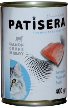 Patisera Somonlu Konserve Yetişkin Kedi Maması 12 x 400 G