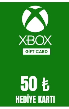 Xbox Live Hediye Kartı 50 Tl Xbox Live Hediye Kartı 50 Tl