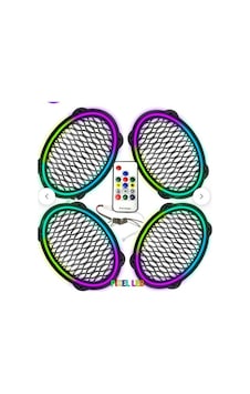 Poke Pk-5653 Kumandalı Pixel Led Kapak Animasyonlu 4 Adet Oval Oto Hoparlör Poke Pk-5653 Kumandalı Pixel Led Kapak Animasyonlu 4 Adet Oval Oto Hoparlör