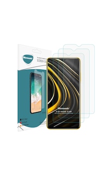 Microsonic Xiaomi Redmi Note 9 4g Screen Protector Nano Glass Cam Ekran Koruyucu 3 Pack Microsonic Xiaomi Redmi Note 9 4g Screen Protector Nano Glass Cam Ekran Koruyucu 3 Pack