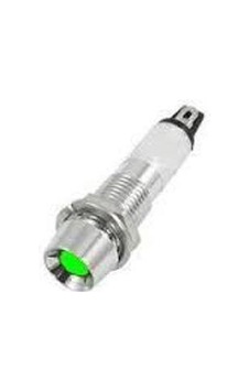 Ic-225 Sinyal Lambası 8mm Metal 220v - Yeşil Ic-225 Sinyal Lambası 8mm Metal 220v - Yeşil