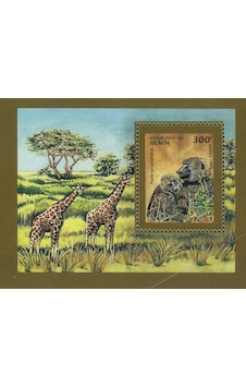 Koleksiyon Pulları, 1995,benin Afrika ,özel Blok,maymun Ve Zürafaa,damgasız Tam Seri,n11-27 Koleksiyon Pulları, 1995,benin Afrika ,özel Blok,maymun Ve Zürafaa,damgasız Tam Seri,n11-27