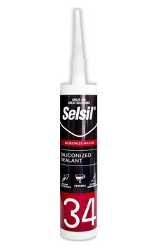 Silikonize Akrilik Mastik 34, Beyaz, 240 Ml/450 Gr. Su Geçirmez, Esnek, Hava Şartlarına Dayanıklı, Boyanabilir Renkli Silikonize Akrilik Mastik 34, Beyaz, 240 Ml/450 Gr. Su Geçirmez, Esnek, Hava Şartlarına Dayanıklı, Boyanabilir Renkli