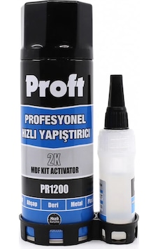 Proft Mdf Hızlı Yapıştırıcı 200 Ml+50 Gr Proft Mdf Hızlı Yapıştırıcı 200 Ml+50 Gr