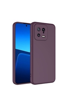Xiaomi Mi 13 Kılıf Zore Mara Lansman Kapak Koyu Mor Xiaomi Mi 13 Kılıf Zore Mara Lansman Kapak Koyu Mor
