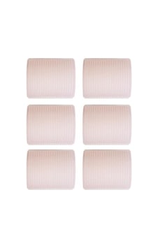 6'lı Cırtlı Bigudi Seti, 48x63 Mm Boyutunda Açık Mavi 6'lı Cırtlı Bigudi Seti, 48x63 Mm Boyutunda Açık Mavi
