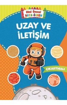 Uzay ve İletişim-Okul Öncesi Boya Öğren- Beyaz Balina Yayınları Uzay ve İletişim-Okul Öncesi Boya Öğren- Beyaz Balina Yayınları