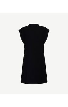 Yargıcı Düz Yarım Balıkçı Yaka Kolsuz Elbise 26kkel7043v 001 Siyah Yargıcı Düz Yarım Balıkçı Yaka Kolsuz Elbise 26kkel7043v 001 Siyah
