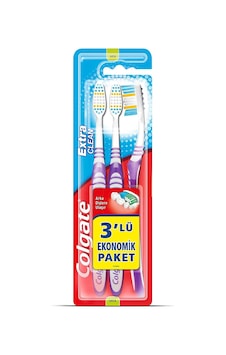 Colgate Extra Clean Diş Fırçası Orta 2+1 Colgate Extra Clean Diş Fırçası Orta 2+1