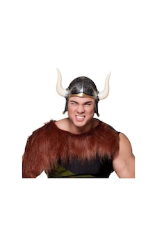 Cosmotex Mega Boynuzlu Viking Ivar Kaskı Eskitilmiş Desen Gümüş Renk Cosmotex Mega Boynuzlu Viking Ivar Kaskı Eskitilmiş Desen Gümüş Renk