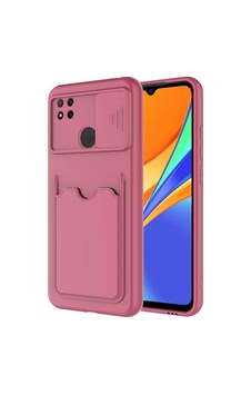 Xiaomi Redmi 9c Kılıf Zore Kartix Kapak Koyu Mor