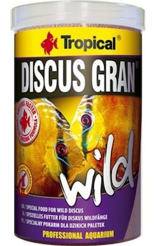 Tropical Discus Gran Wild 1000Ml 440 Gr Tropical Discus Gran Wild 1000Ml 440 Gr