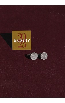 Ramsey Silver Metal Kol Düğmesi