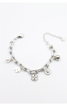 Charm Tfn Zincir Bileklik - Gümüş 6421836 89448773 Charm Tfn Zincir Bileklik - Gümüş 6421836 89448773