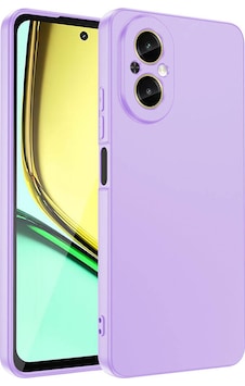 Teleplus Realme 12 Lite Kılıf Kamera Korumalı İçi Kadife Mara Lansman Kapak