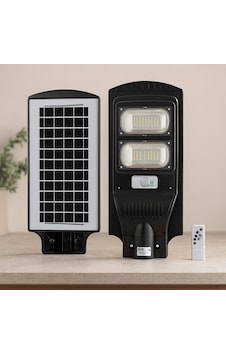 200w 6500k Sensörlü Güneş Enerjili Sokak Lambası Sarı