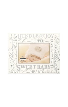 Malden International Schild Gümüş Designs 4 X 6 Sweet Baby, Beyaz, 10,2 X 15,2 Cm
