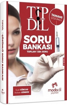 Modadil Yayınları Tıpdil Sınavı Tamamı Çözümlü Soru Bankası/Suat Modadil Yayınları Tıpdil Sınavı Tamamı Çözümlü Soru Bankası/Suat
