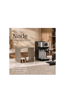 Node Modüler Metal Masaüstü Organizer Çok Amaçlı Düzenleyici Tekli Modül 16x16 Cm Bej - 943943374 Bej Node Modüler Metal Masaüstü Organizer Çok Amaçlı Düzenleyici Tekli Modül 16x16 Cm Bej - 943943374 Bej