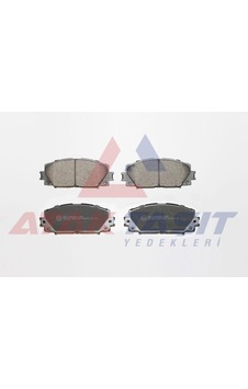 Toyota Yaris P9 1.0 Vvt-ı 2006-2010 / Yaris P9 1.33 Vvt-ı 2006-2010 Ön Fren Balatası Toyota Yaris P9 1.0 Vvt-ı 2006-2010 / Yaris P9 1.33 Vvt-ı 2006-2010 Ön Fren Balatası