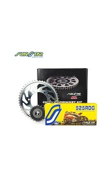 Sunstar Zincir Dişli Seti Aprılıa Etv Caponord Abs 1000 Cc 2001-2007 / Zincir : Sunstar 525rdg Çelik -112 / Dişli: Jt 17t - Sunstar 45t Sunstar Zincir Dişli Seti Aprılıa Etv Caponord Abs 1000 Cc 2001-2007 / Zincir : Sunstar 525rdg Çelik -112 / Dişli: Jt 17t - Sunstar 45t