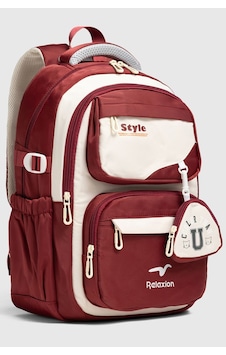 Relaxion Unisex Okul Sırt Gezi Kamp Günlük Öğrenci Sırt Okul Çantası 2466 Bordo Relaxion Unisex Okul Sırt Gezi Kamp Günlük Öğrenci Sırt Okul Çantası 2466 Bordo