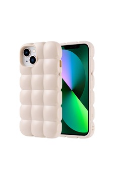 Apple Uyumlu iPhone 13 Kılıf Parlak Esnek Silikon Zore Dom Dom Kapak Beyaz Apple Uyumlu iPhone 13 Kılıf Parlak Esnek Silikon Zore Dom Dom Kapak Beyaz