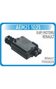 Aem Merkezi Kilit Motoru Renault 9 - Clıo - Megane Aem25 1025 7701029259 Aem Merkezi Kilit Motoru Renault 9 - Clıo - Megane Aem25 1025 7701029259