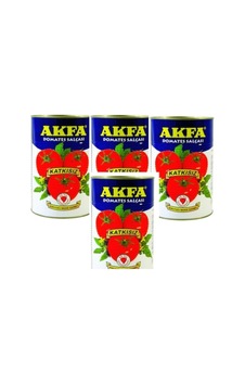 Akfa Domates Salçası Teneke 4 x 4300 G Akfa Domates Salçası Teneke 4 x 4300 G