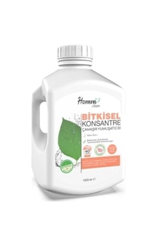 Homm Bitkisel Homm Clean Bitkisel Konsantre Çamaşır Yumuşatıcısı 1000 Ml Portakal Çiçeği Me