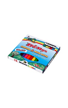 Hobi-Marketart Nova Color Trimax Üçgen Crayon Mum Boya 12 Renk - 322434652 Hobi-Marketart Nova Color Trimax Üçgen Crayon Mum Boya 12 Renk - 322434652