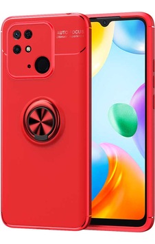 Xiaomi Redmi 10c Kılıf Zore Ravel Silikon Kapak Kırmızı Xiaomi Redmi 10c Kılıf Zore Ravel Silikon Kapak Kırmızı