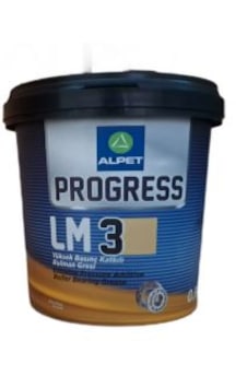 Alpet Progress LM No:3 Plastik Sarı Gres 900 G Alpet Progress LM No:3 Plastik Sarı Gres 900 G