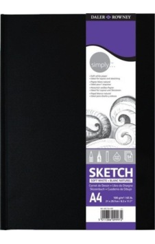 Daler Rowney Sketch Eskiz Defteri 100Gr A4 54 Yaprak Soft Beyaz