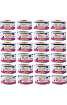 Nutri Feline Kitten Tavuk Etli Ve Ton Balıklı Tahılsız Yavru Kedi Konservesi 70 G X 24 Adet